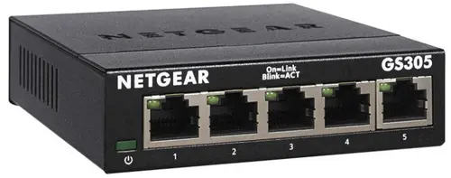 Switch Netgear GS305-300PES, Gigabit, 5 Porturi
