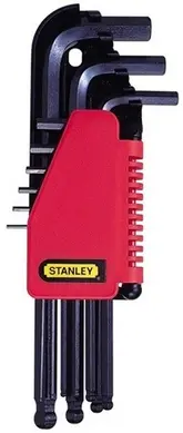 Set de 9 imbusuri Stanley 1.5-10mm