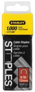 Pachet 1000 Capse Stanley 1-CT108T, 12 mm