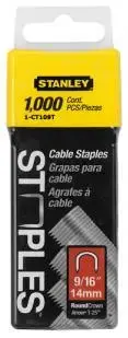 Pachet 1000 Capse Stanley 1-CT109T, 14 mm
