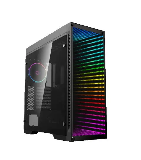 Carcasa Gamemax Abyss TR, MidTower (Negru)
