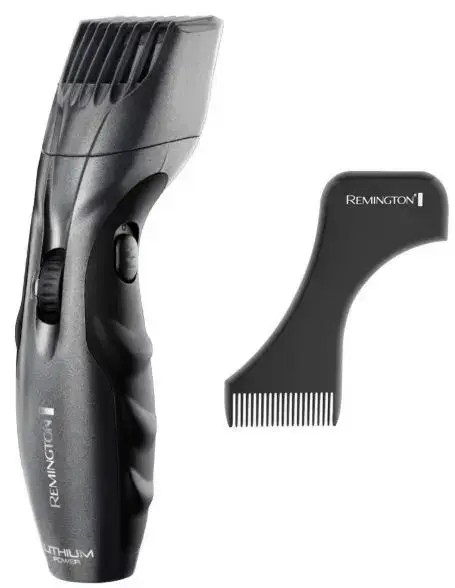 Aparat de tuns barba Remington MB350L, autonomie 60 min, tehnologie Easy View® (Negru)