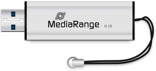 Stick USB MediaRange MR915, 16GB, USB 3.0 (Argintiu)