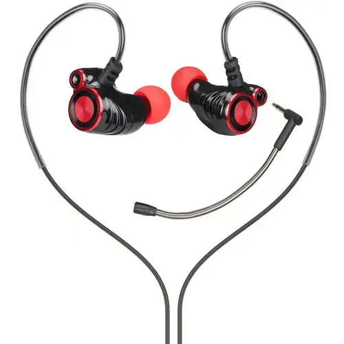 Casti Gaming  HP DHE-7002, Jack 3.5mm, in-ear (Negru)