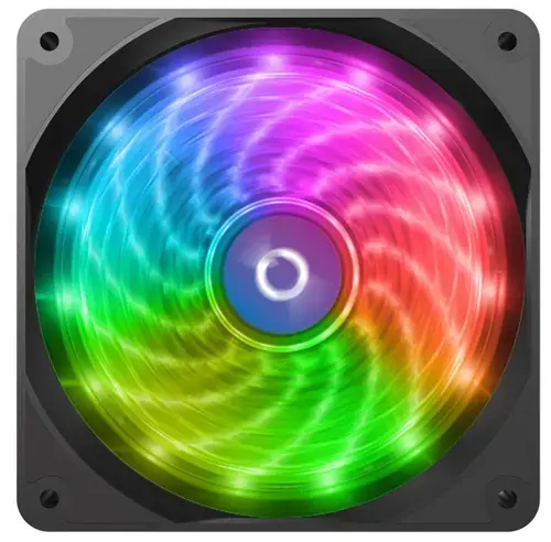 Ventilator AQIRYS Cetus 4P-12LD12-RGB, 120 mm