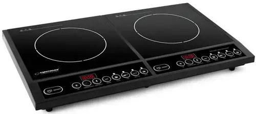 Plita electrica Esperanza EKH008, 2 x 2000 W (Negru)
