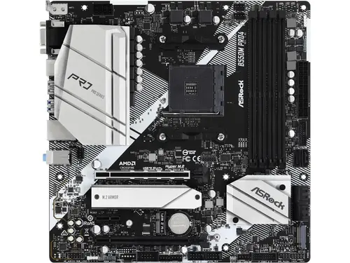 Placa de baza ASRock B550M Pro4, AMD B550, AM4, mATX