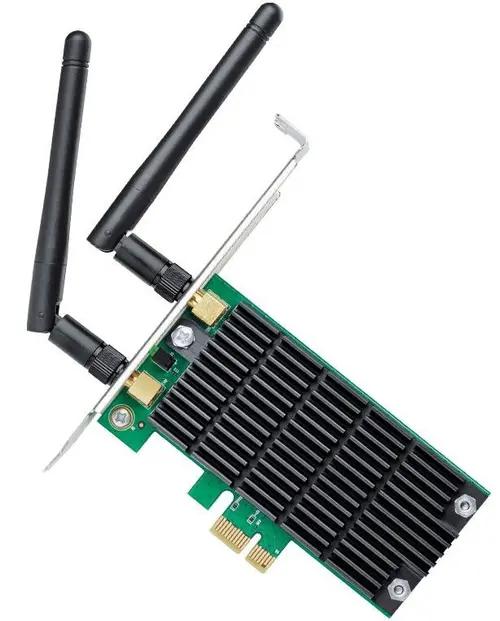 Placa de retea wireless TP-Link Archer T4E, AC1200, Dual Band, PCI Express