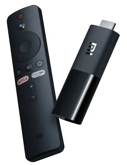 Player Multimedia Xiaomi Stick Mi Streaming TV, telecomanda cu control Google Assistant (Negru)