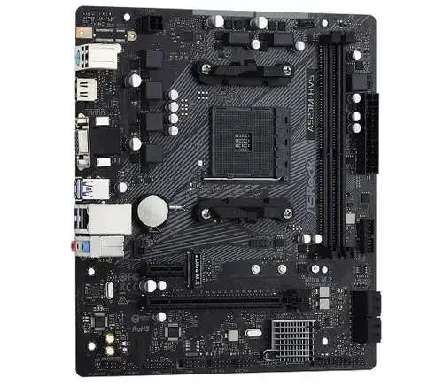 Placa de baza ASRock A520M-HVS, AMD A520, AM4, mATX