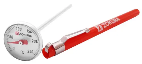Termometru pentru carne Zokura Z1185, 0 / 250°C (Inox)