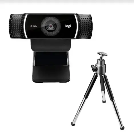 Camera Web Logitech C922 Pro Stream, Full HD, Microfon, USB (Negru)