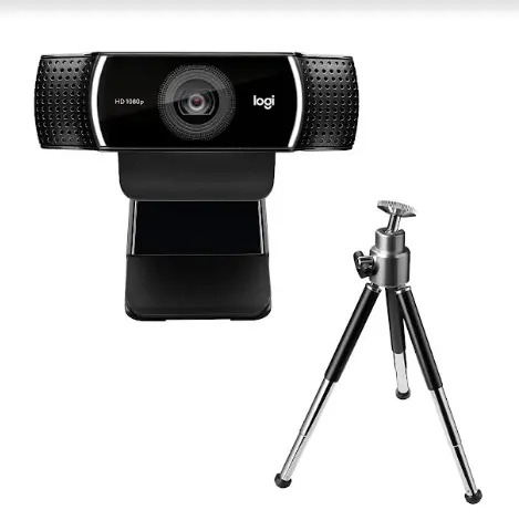 Camera Web Logitech C922 Pro Stream, Full HD, Microfon, USB (Negru)