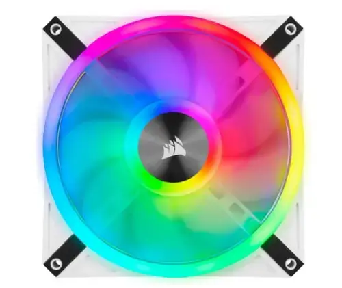 Ventilator Corsair iCUE QL140 RGB 140mm PWM White