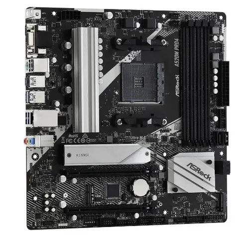 Placa de baza ASRock A520M PRO4, AMD A520, AM4, mATX