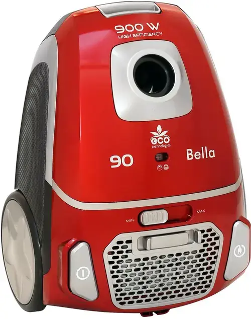 Aspirator cu sac Albatros BELLA 90 ECO, 900W, 3L (Rosu)