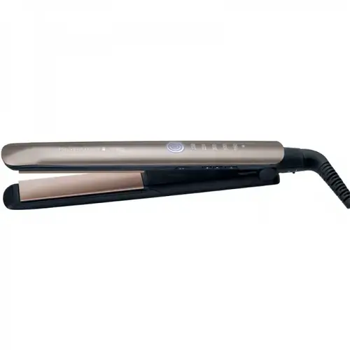 Placa de indreptat parul Remington Keratin Therapy S8590, 230C (Auriu-Negru)
