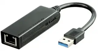 Adaptor USB-Ethernet D-Link, DUB-1312,  Gigabit, USB 3.0