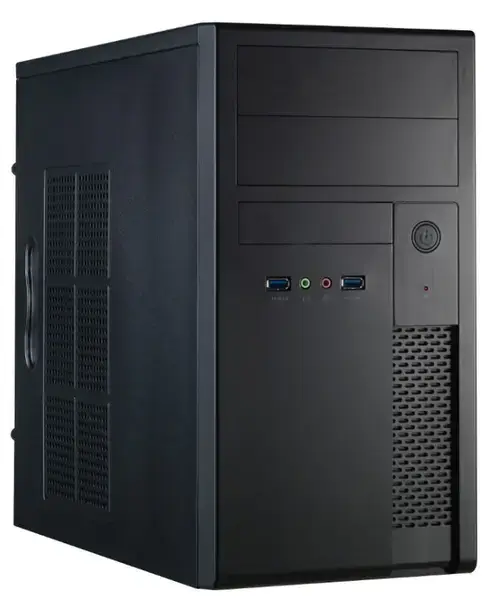 Carcasa Chieftec Mesh XT-01B-350GPB, Mini Tower, sursa 350W (Negru)