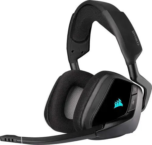 Casti Gaming Wireless Corsair VOID RGB ELITE,  7.1 Surround, USB (Negru)