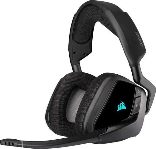 Casti Gaming Wireless Corsair VOID RGB ELITE,  7.1 Surround, USB (Negru)