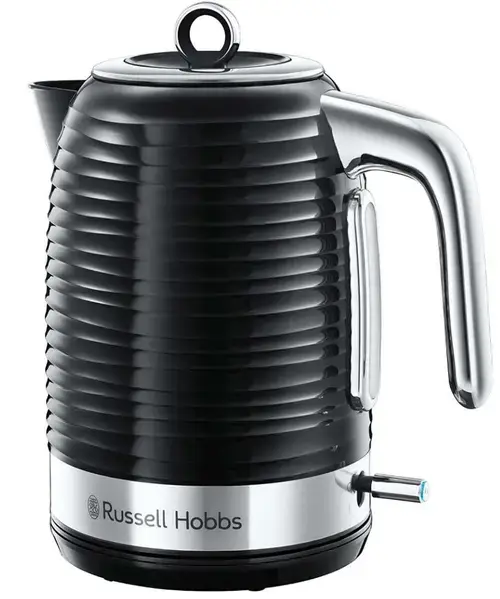 Fierbator apa Russell Hobbs Inspire Black 24361-70, 2400 W, 1.7 l, Fierbere rapida (Negru/Inox)