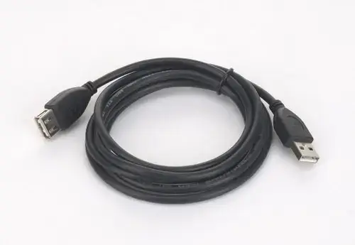Cablu prelungitor USB 2.0 GEMBIRD CCP-USB2-AMAF-6, conectori auriti, 1.8m