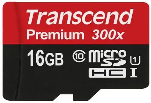 Card de memorie Transcend microSDHC, 16GB, Clasa 10, UHS-I