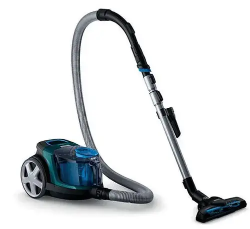 Aspirator fara sac Philips PowerPro FC9334/09, 900W, 1.5l, Clasa A (Negru-Verde)