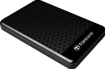 HDD Extern Transcend 25A3K, 2.5 inch, 1TB, USB 3.0, Protectie la soc (Negru)