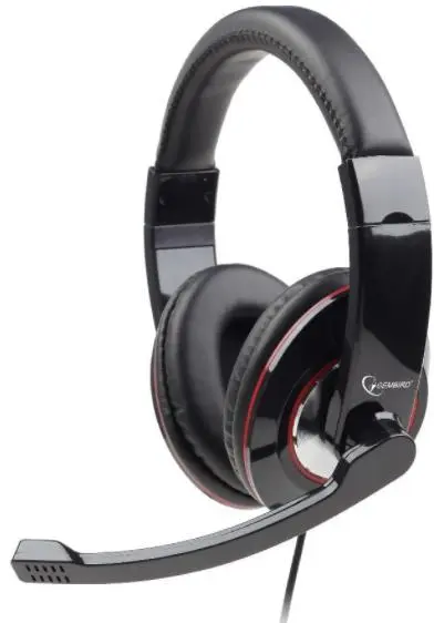 Casti cu Microfon Gembird MHS-001 (Negru)