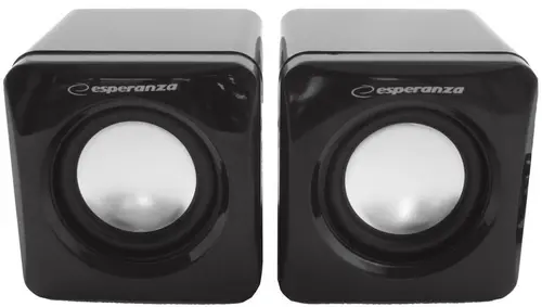 Boxe Esperanza Leggiero EP111 Cube, 2.0, USB, 2 x 3 W (Negru)