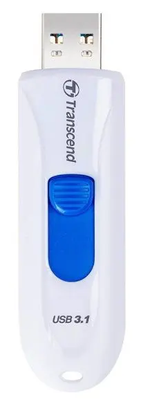 Stick USB Transcend JetFlash 790, 32GB, USB 3.1 (Alb)
