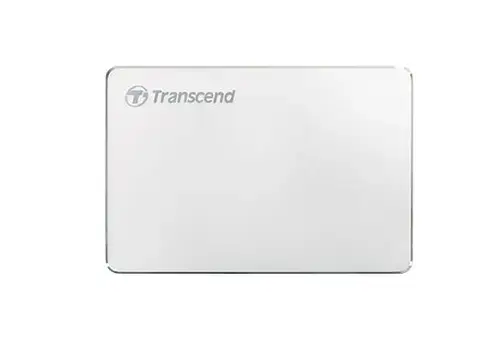 HDD Extern Transcend C3S, 2TB, 2.5inch, USB 3.1 Type-C (Argintiu)