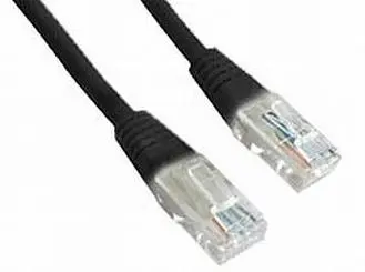 Cablu UTP Gembird PP12-5M/BK, Patchcord, CAT.5e, 5m (Negru)