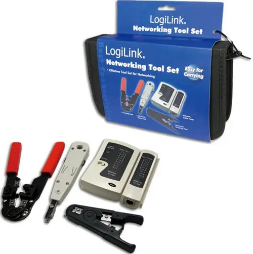 Trusa de scule networking Logilink WZ0012