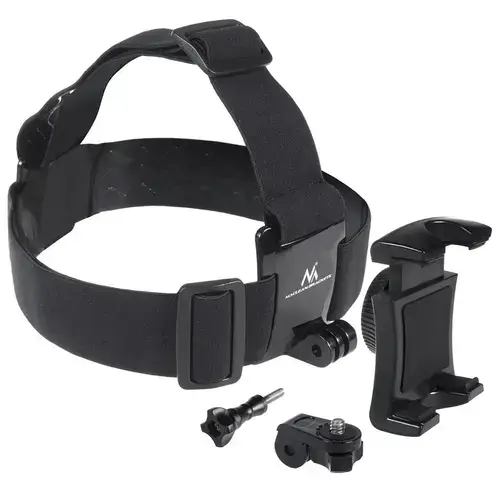 Sistem prindere pe cap Maclean MC-825 pentru telefon, camera video (Negru)