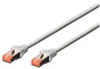 Cablu SSTP Digitus DK-1644-010, CAT.6, Patch, 1m (Gri)