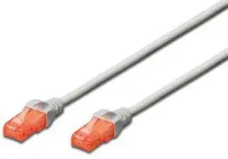 Cablu UTP Digitus, CAT6, Patch, 3m (Gri)