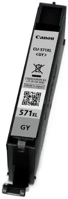 Cartus cerneala Canon PGI-571XLGY, acoperire aprox. 715 pagini (Gri)