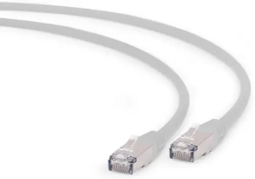 Cablu FTP Gembird PP6A-LSZHCU-0.25M, Patchcord, CAT.6a, 0.25 m (Gri)