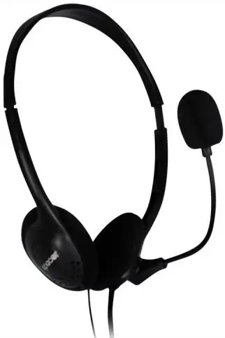 Casti cu Microfon Spacer SPK-223 (Negru)