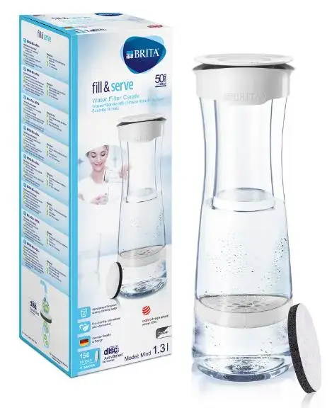 Carafa filtrare apa Brita Fill&Serve BR1020115, 1.3 l (Alb)