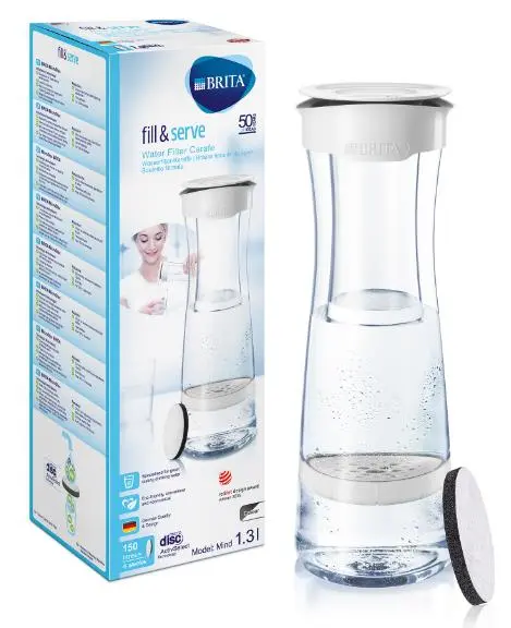 Carafa filtrare apa Brita Fill&Serve BR1020115, 1.3 l (Alb)