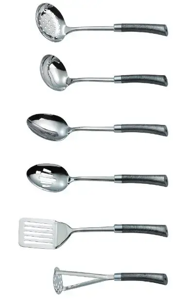Set 7 ustensile pentru bucatarie Zokura Z1023 (Inox)