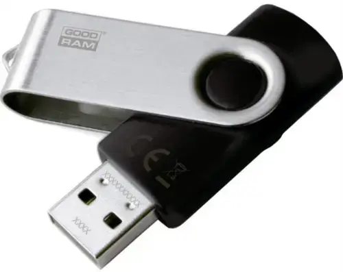 Stick USB GOODRAM UTS2, 32GB, USB 2.0 (Negru)
