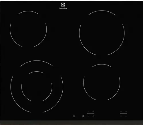 Plita vitroceramica incorporabila Electrolux EHF6241FOK, Electric, 4 arzatoare (Negru)