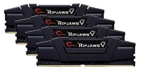 Memorie G.Skill Ripjawa V Black, DDR4, 4x16GB, 3200MHz
