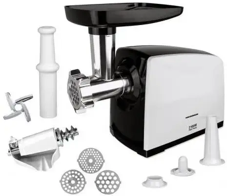 Masina de tocat Heinner Weston MG-2100BKWH, 2100W (Alb/Negru)