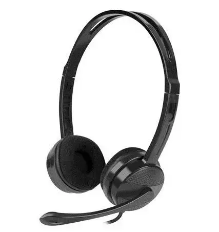 Casti Natec Canary, Microfon (Negru)
